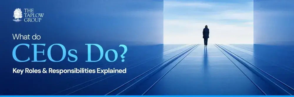 What Do CEOs Do? Key Roles & Responsibilities Explained