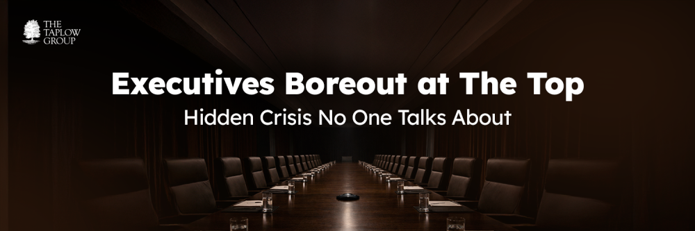 Executives Boreout at The Top | Hidden Crisis No One Talks About