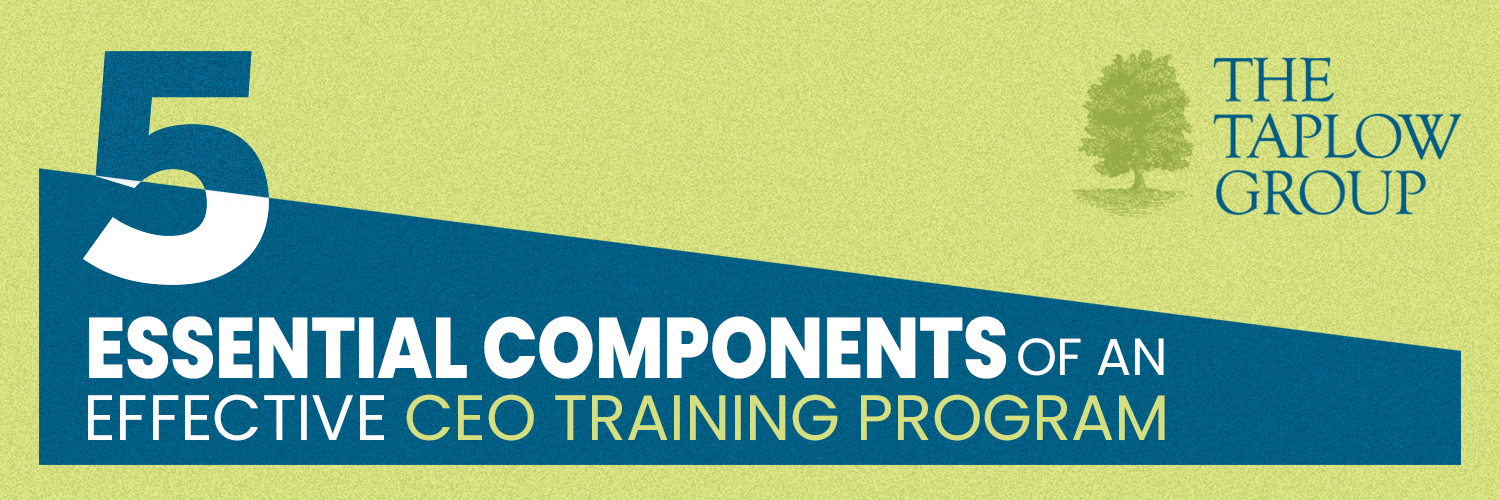 5 Essential Components of an Effective CEO Training Program