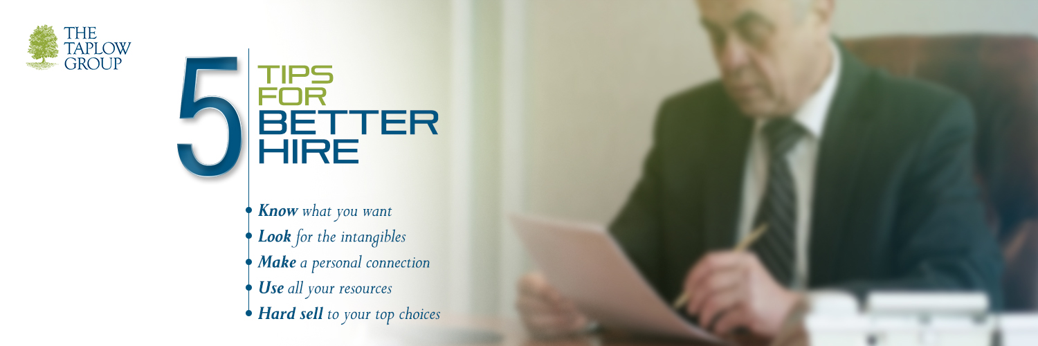 Five Tips for Better Hire