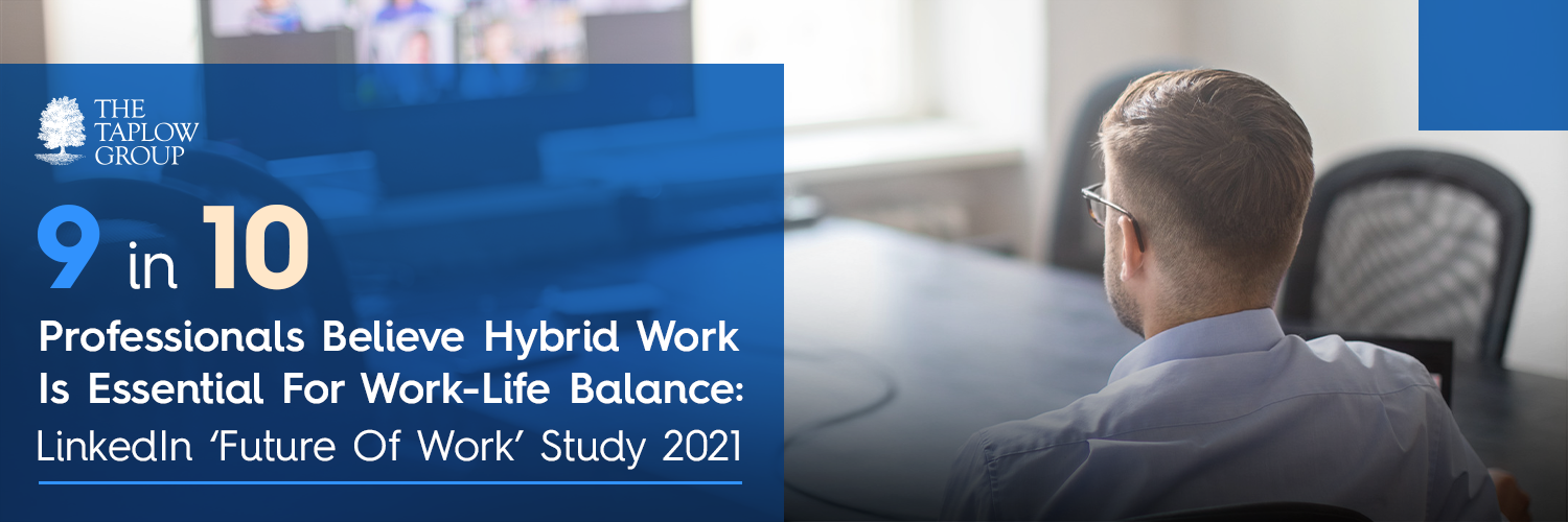 Professionals are looking at the hybrid model for sustainable work-life balance