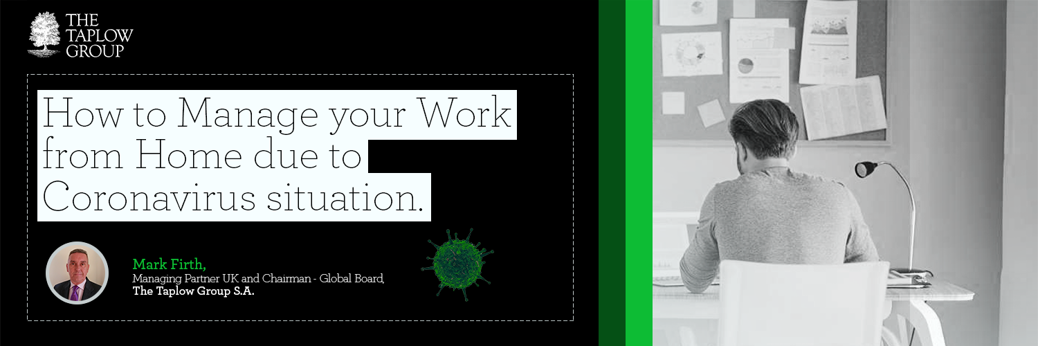 How to Manage your Work from Home due to Coronavirus situation