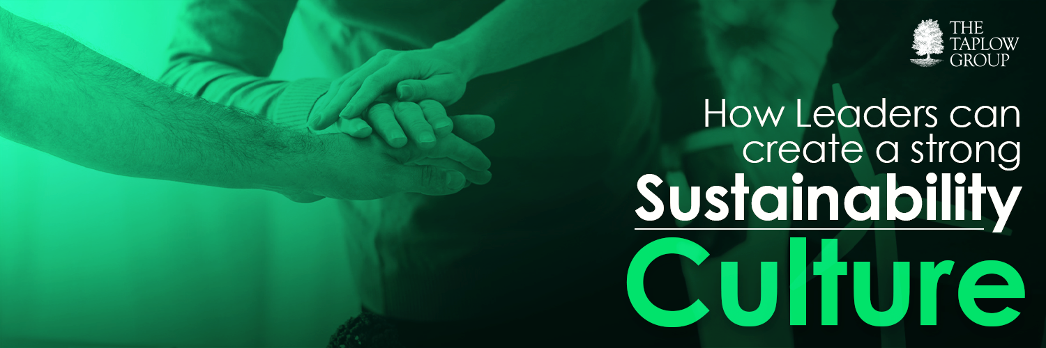 How leaders can create a strong sustainability culture