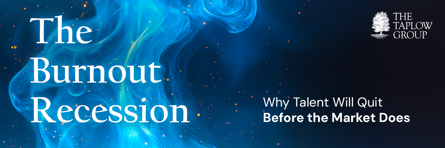 The Burnout Recession: Why Talent Will Quit Before the Market Does