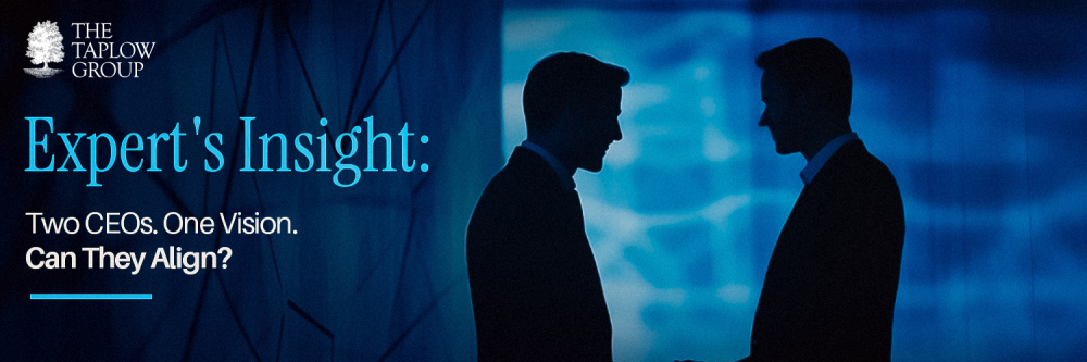 Expert's Insight: Two CEOs. One Vision. Can They Align?