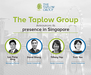 January 2020– Singapore is primed for exceptional growth. Taplow Group is pleased to announce the formation of Taplow Singapore.