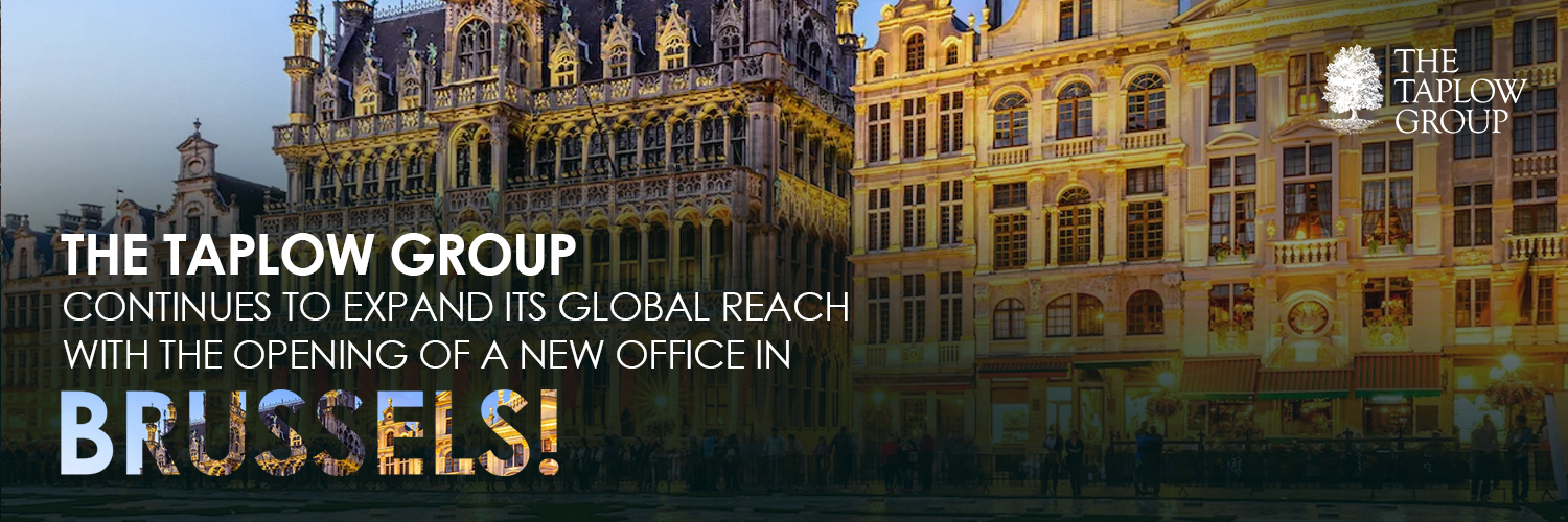 The Taplow Group Continues to Expand its Global Reach with the Opening of a New Office in Brussels!