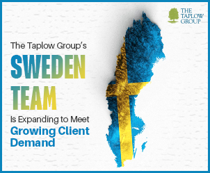 The Taplow Group's Sweden Team Expands with New Consultants in Göteborg, Malmö, and Stockholm