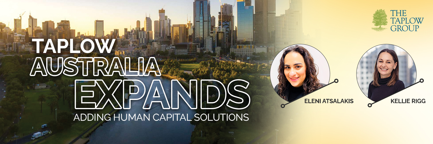 The Taplow Group - Australia Expands its Portfolio with Human Capital Services